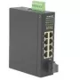 ROLINE Industrial Switch 7x RJ-45 1x SC niezarządzalny, pełny dupleks