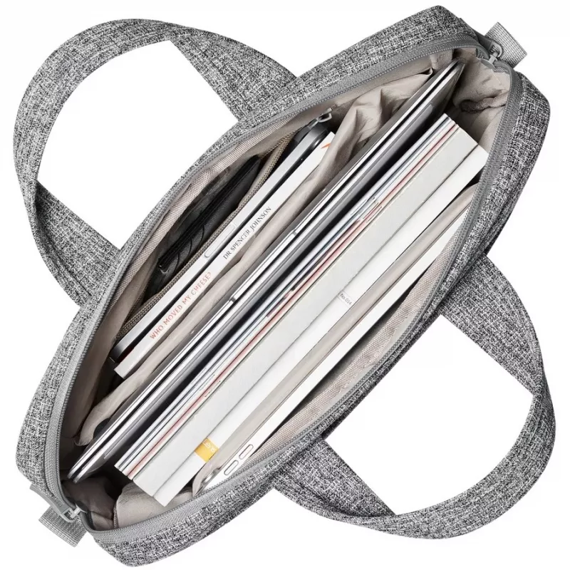 Torba na laptopa Rivacase 7921 do laptopów 14-calowych, jasnoszara