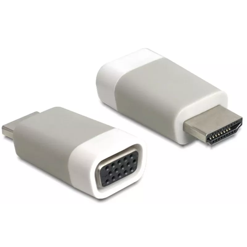 Adapter przejściówka kablowy HDMI-A VGA DeLOCK 65472