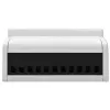 Qoltec Trójfazowy Dwukierunkowy Licznik Elektroniczny | Licznik energii na szynę DIN | 400V | 100A | LCD | 4P