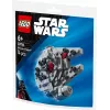 LEGO Construction Toy 30708 Star Wars Millennium Falcon Mini-Model Polybag, mały zestaw kolekcjonerski