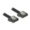 Kabel SATA DeLOCK 83841 0,5 m SATA III 7-pin Czarny