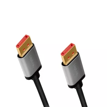 Kabel DisplayPort LogiLink 1 m szaro-czarny CDA0104