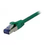 Patch kabel RJ45 - CAT6A 500MHz -10m - zielony - S-STP(S/FTP) - AWG26 - LSZH - Synergy 21