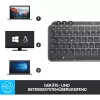 Logitech MX Keys Mini - klawiatura - podświetlana - Bluetooth - QWERTZ - szwajcarska - grafitowa (920-010485)