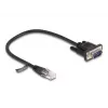 Kabel sieciowy DeLOCK 88008 Czarny 0,3 m RJ-45