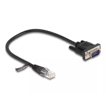 Kabel sieciowy DeLOCK 88008 Czarny 0,3 m RJ-45