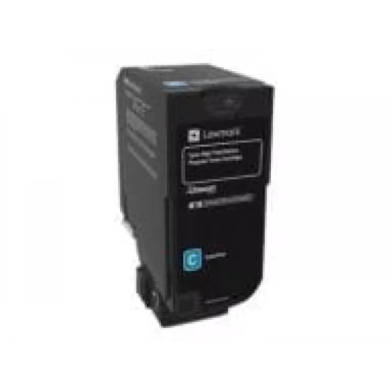 Toner Lexmark RETURN-kaseta z tonerem cyjan 74C2HC0 3000 stron