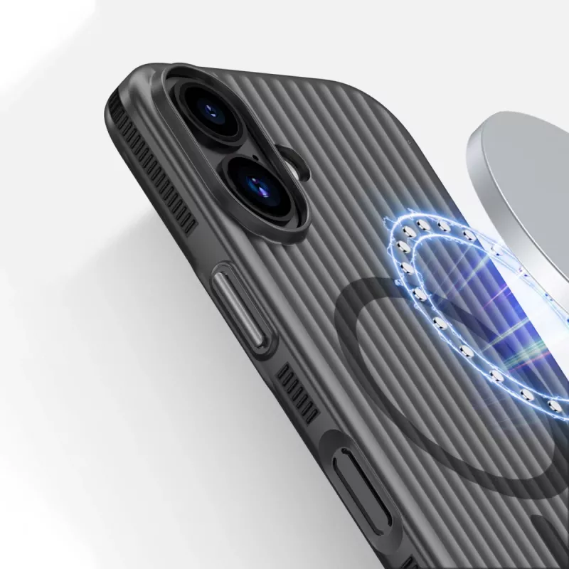 Etui 4smarts 541639 do iPhone 17 16 cm (6,3 cala) czarne przezroczyste