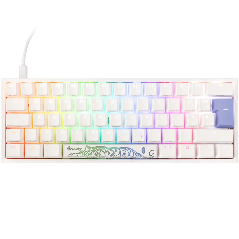 Klawiatura Ducky One 2 Pro Mini do gier, USB, czarna