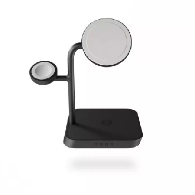 ZENS ZEAPDC01/00 Ładowarka do urządzeń mobilnych Słuchawki, Smartfon, Smartwatch, Tablet Czarny AC Ładowanie bezprzewodowe Szybkie ładowanie Do użytku wewnętrznego
