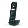 Telefon analogowy/DECT Gigaset AS690HX Słuchawka bezprzewodowa Identyfikacja numeru Czarny