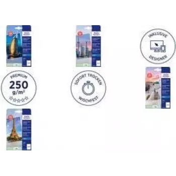 Papier fotograficzny Avery C2570-50 Półpołysk 250 g/m² Atramentowy 50 szt.