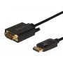 Kabel SAVIO DisplayPort do VGA (D-Sub) 1,8 m, czarny