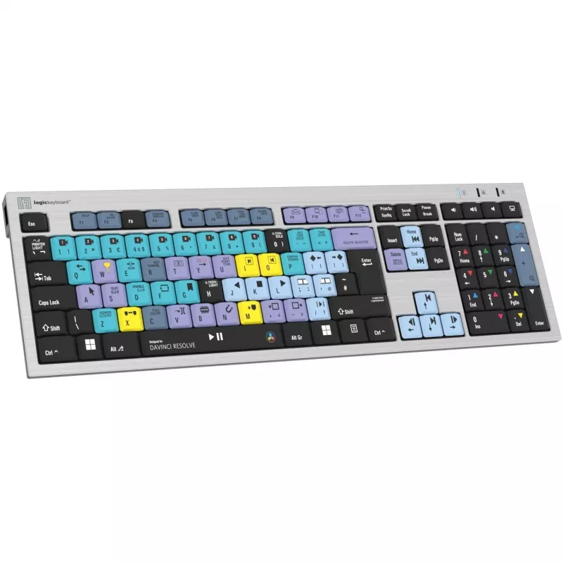 Logickeyboard LKB-RESC-AJPU-UK klawiatura biurowa USB QWERTY angielska