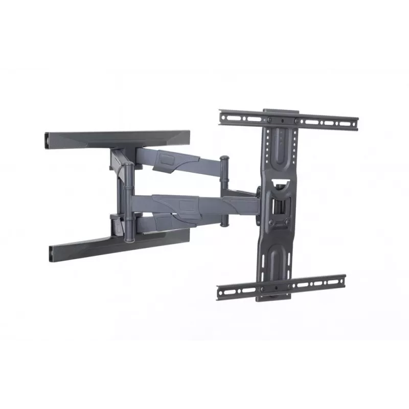 Uchwyt ścienny do telewizora ART dla LCD/LED 40–75 cali do 45 kg, uchylny i obrotowy, wysokość 52–380 mm, maks. VESA 600x400