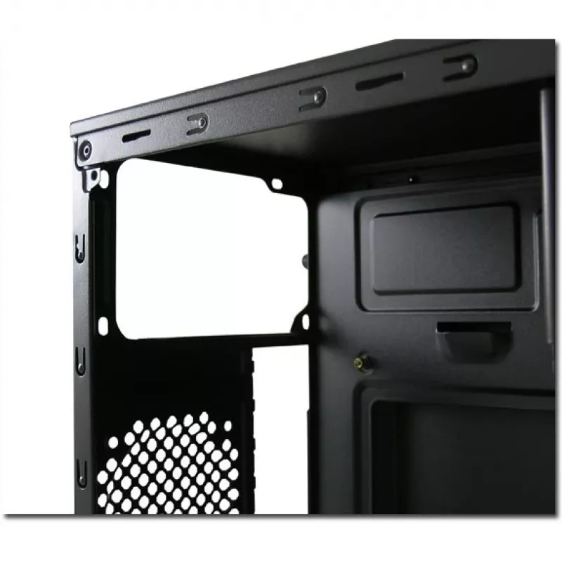 LC Power 2015MB - Wieża - micro ATX - bez zasilacza - Czarny - USB/Audio (LC-2015MB-ON)