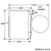 Pralko-suszarka Bosch WNC254A0SN 10,5 kg / 6 kg 1400 obr./min
