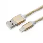Kabel Sbox USB 2.0 8 Pin IPH7-G złoty