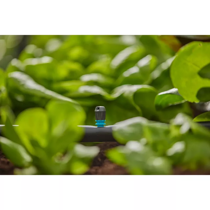 Kroplownik ogrodowy Gardena 13318-20 Montaż na końcu linii Czarny plastik