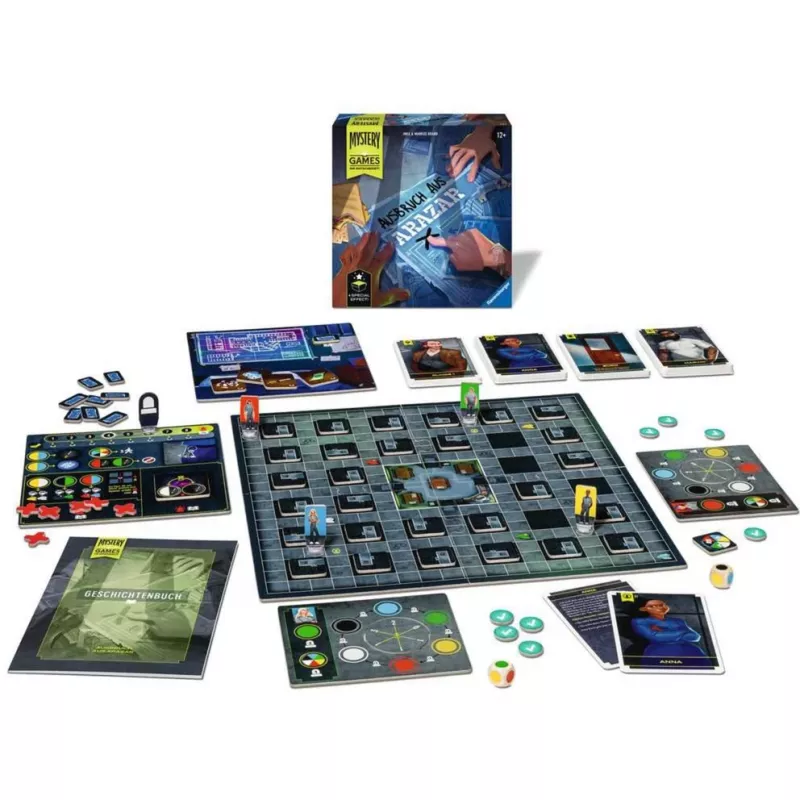 Mystery Games - Ucieczka z Arazaru, Gra Planszowa