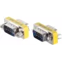 Adapter zmiany płci złącza ShiverPeaks 78253 — przejściówka 2×9-pin SUB‑D