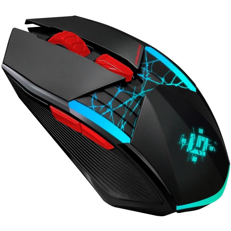 Mysz DEFENDER GM-126 TISA RF+BT OPTIC 1600dpi 6P Czarny
