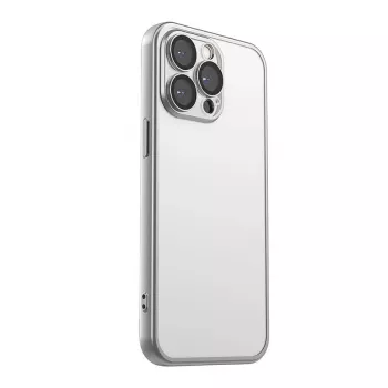 Etui ochronne na telefon Joyroom JR-15Q2 matowy szary do iPhone 15 Pro, smukłe etui ochronne z precyzyjnymi wycięciami