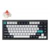 Klawiatura mechaniczna Keychron Q1 Max — USB + RF Bezprzewodowa + Bluetooth, QWERTY Nordic, Czarny, RGB