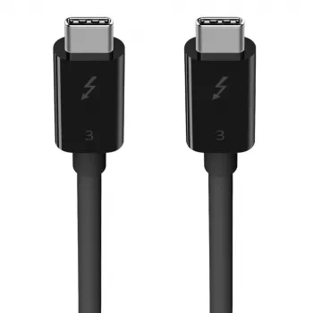 Kabel USB C do USB C Belkin F2CD084bt0.8MBK 0,8 m 40 Gbit/s Czarny
