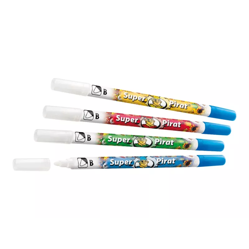 Gumka Pelikan Super-Pirat F/B wielokolorowa 2 szt.