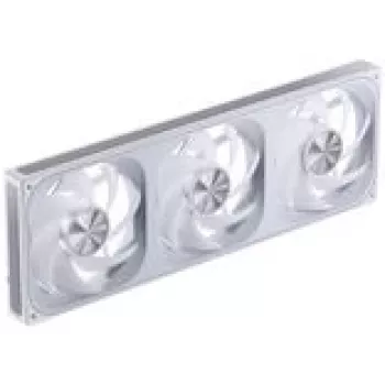 Zestaw wentylatorów obudowy Jonsbo ZA-420W — 3×140 mm PWM ARGB, biały