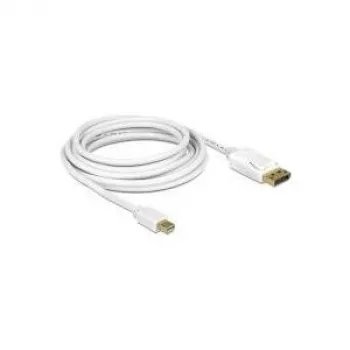 Kabel DisplayPort DeLOCK 83481 Mini DisplayPort 1 m Biały