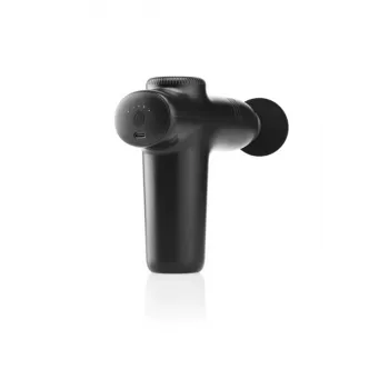 Mini pistolet do masażu perkusyjnego ETA ETA166090000 — ręczny kompaktowy masażer, 5 poziomów mocy, czarny
