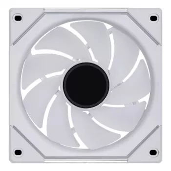 120 mm Lian Li UNI FAN SL-INF Wireless ARGB PWM — biały, modułowy system wentylatorów magnetycznych