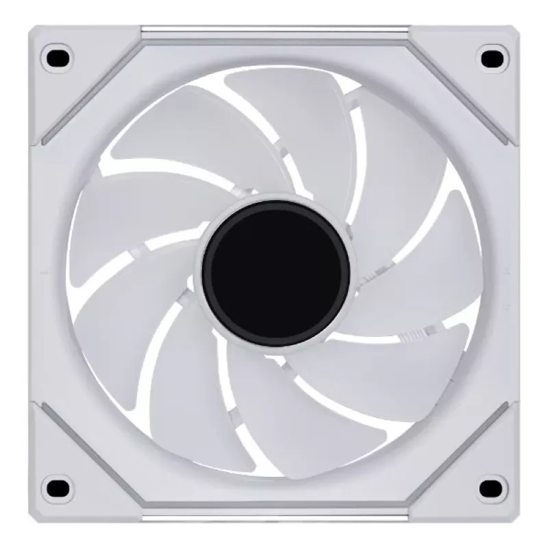 120 mm Lian Li UNI FAN SL-INF Wireless ARGB PWM — biały, modułowy system wentylatorów magnetycznych