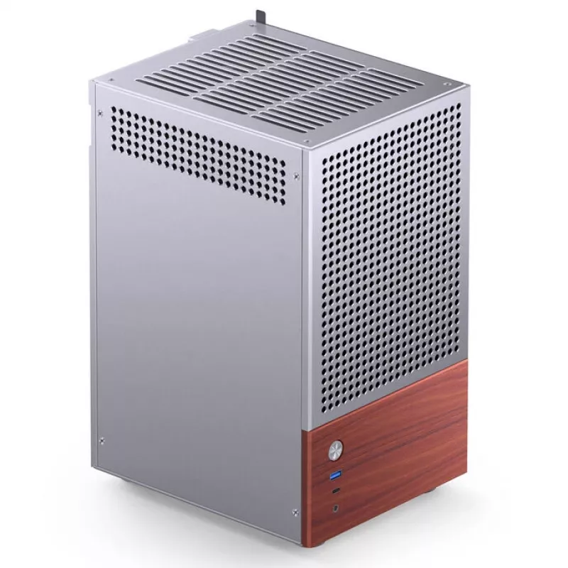 Obudowa PC Jonsbo T6, Mini-Tower, Mini-ITX, srebrna