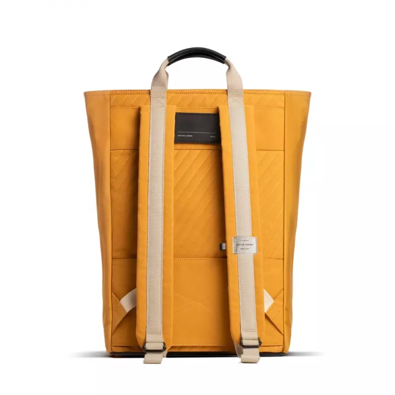 Plecak casualowy Native Union W.F.A Backpack żółty 100% PET z recyklingu