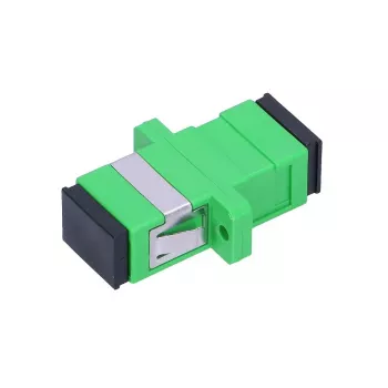 Extralink Adapter SC/APC Single Mode Simplex zielony
