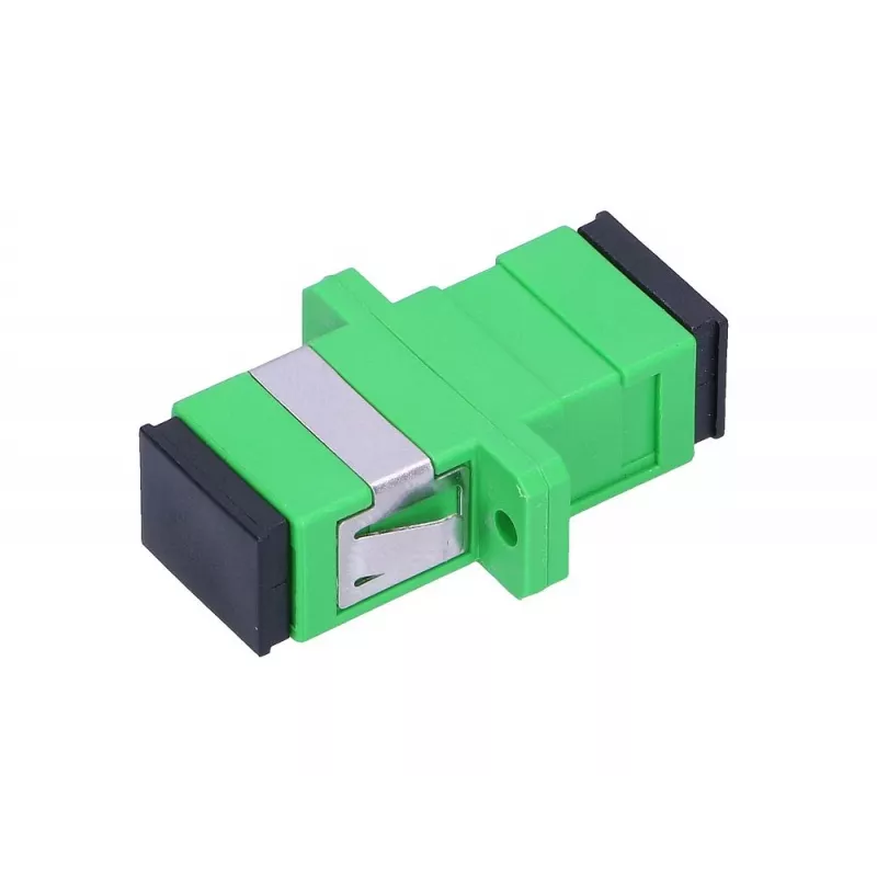 Extralink Adapter SC/APC Single Mode Simplex zielony