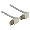 Kabel sieciowy DeLOCK 0,5m RJ-45 Cat5e S/FTP Szary