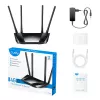 Router bezprzewodowy Cudy LT400 Fast Ethernet, jednopasmowy (2,4 GHz), 4G, czarny