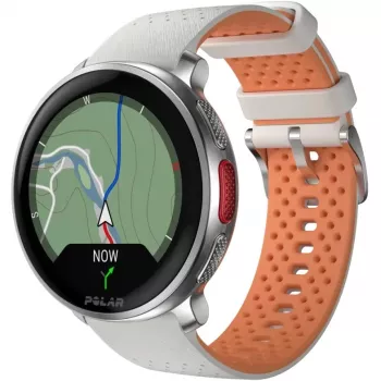 Polar Vantage V3 - Aluminium - Zegarek sportowy z paskiem - Silikon - Wyświetlacz 3,5 cm (1,39 inch) - 32 GB - Bluetooth - 57 g - Morela o świcie (900108893)