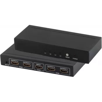 Rozgałęźnik HDMI ShiverPeaks 05-03004 1xWE 4xWY 4K2K