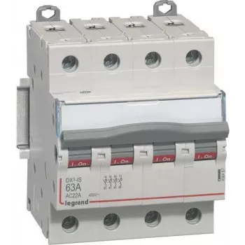 Wyłącznik różnicowoprądowy Legrand Dx3 4P 63A (model 406487)