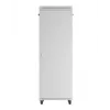 Szafa rack LANBERG FF01-8047-12SL 47U 800x1000 mm szara z przednimi i tylnymi drzwiami szklanymi oraz miejscem na panel LCD