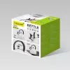 Czajnik elektryczny Maestro MR-1302-WG 2,5 l, obudowa ze stali nierdzewnej, biały, odchylany gwizdek