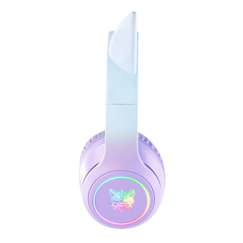 Zestaw słuchawkowy Onikuma B90 Gaming headset Niebieski/Fioletowy