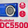 Kompaktowy aparat Realishot DC5500 24 MP CMOS 5616 x 3744 pikseli Niebieski (DC5500BL)