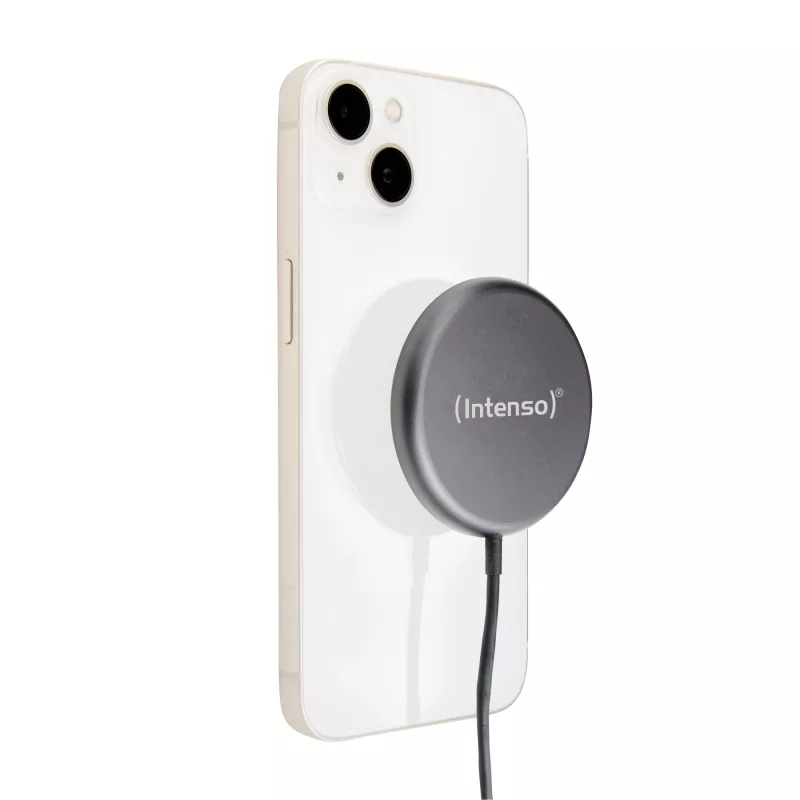 Intenso MB1 Smartphone Czarny USB Bezprzewodowe Ładowanie Szybkie Ładowanie Wewnętrzne